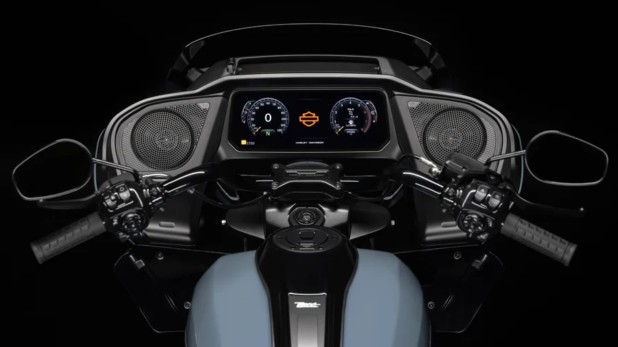 2024-Road-Glide_Harley-Davidson_Innovation (1) Road Glide 2024 Cockpit Ansicht