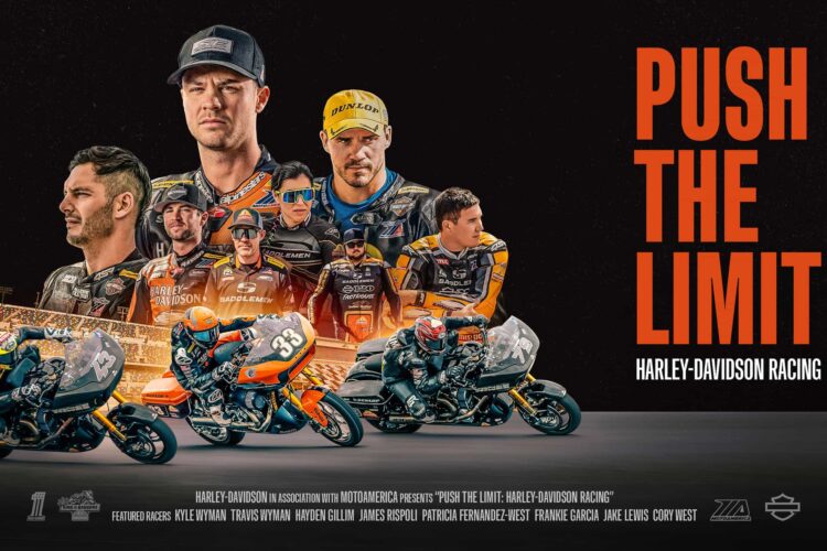 HARLEY-DAVIDSON RACING IN DER ZWEITEN STAFFEL VON PUSH THE LIMIT AUF YOUTUBE