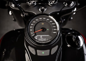 Harley-Davidson Tachometer in schwarz
