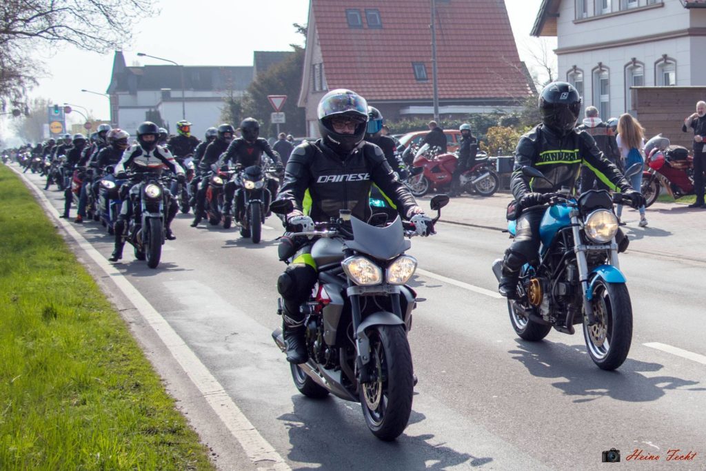 Frühlingstreff 2019 in Augustfehn - Motorradkorso
