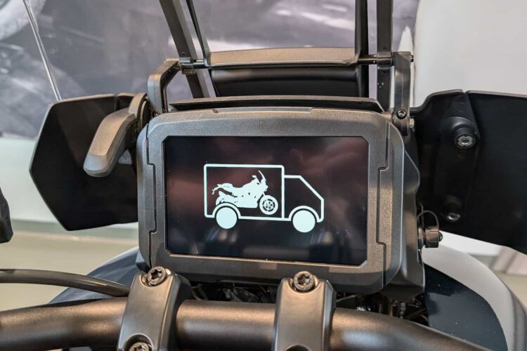 Transportmodus und PIN-Eingabe Harley-Davidson