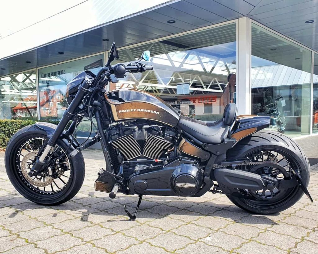 Harley-Davidson FXDR Umbau 2021 - Linke Seite