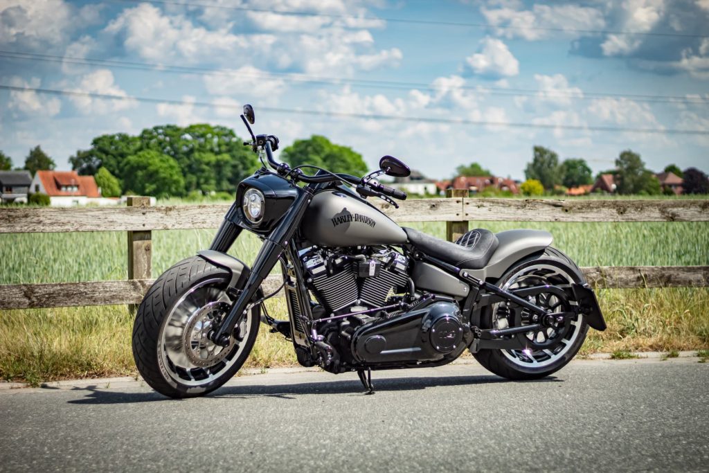 Harley-Davidson Fat Boy 2021 - Custombike Seitanansicht Links
