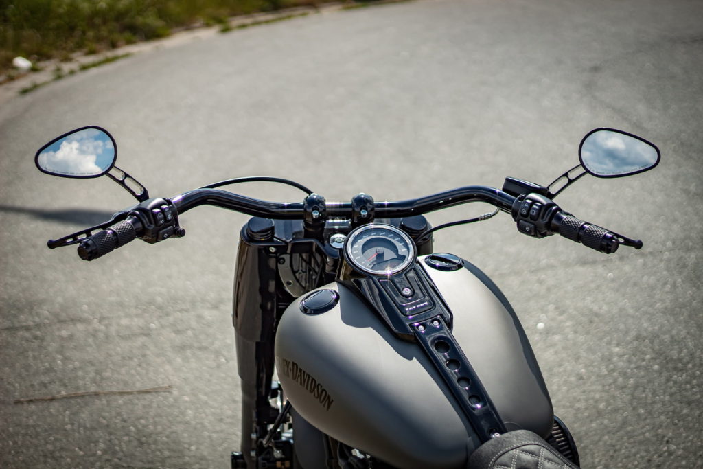Harley-Davidson Fat Boy 2021 - Custombike Tank Draufsicht