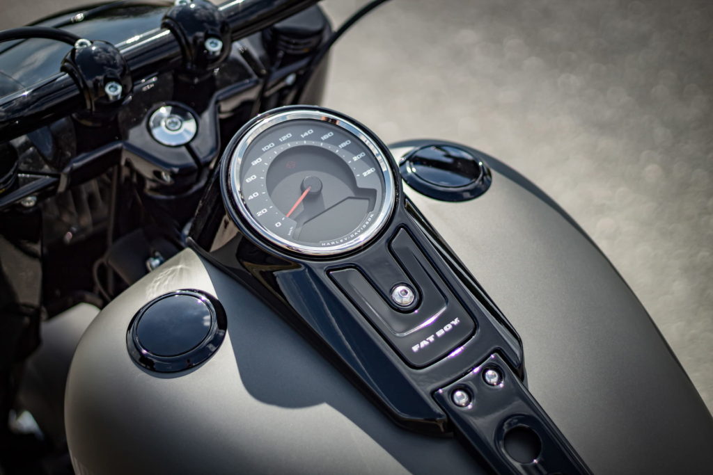 Harley-Davidson Fat Boy 2021 - Custombike Tank Draufsicht