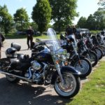 Neukundenausfahrt 2015 - Bikes ordentlich geparkt