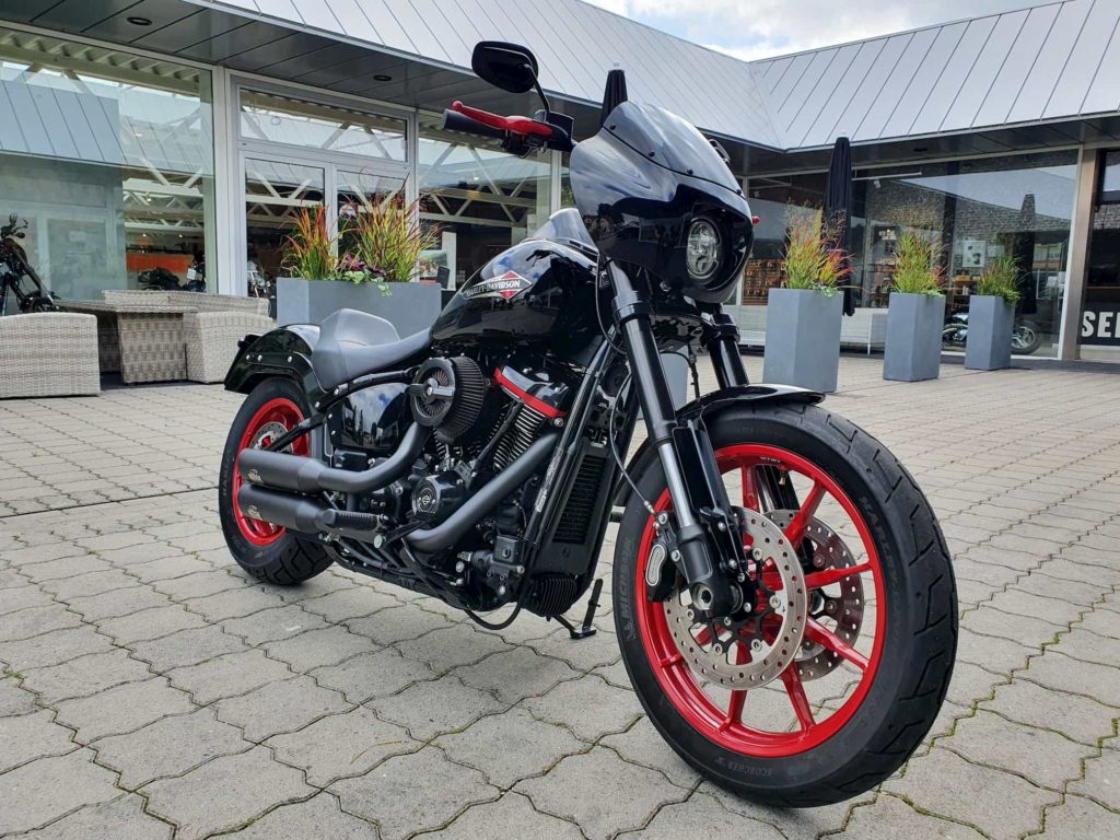 Harley-Davidson Low Rider S - Umbau 2020 Seitenansicht Links Vorne
