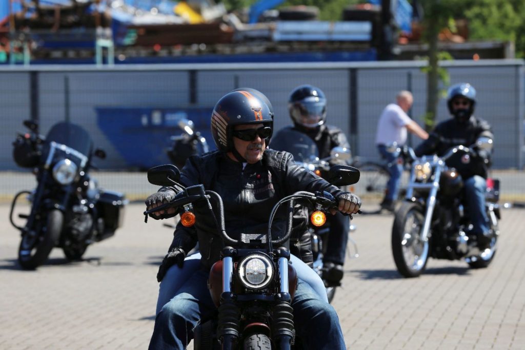 Neukundenausfahrt 2018 - Bikes in Fahrt
