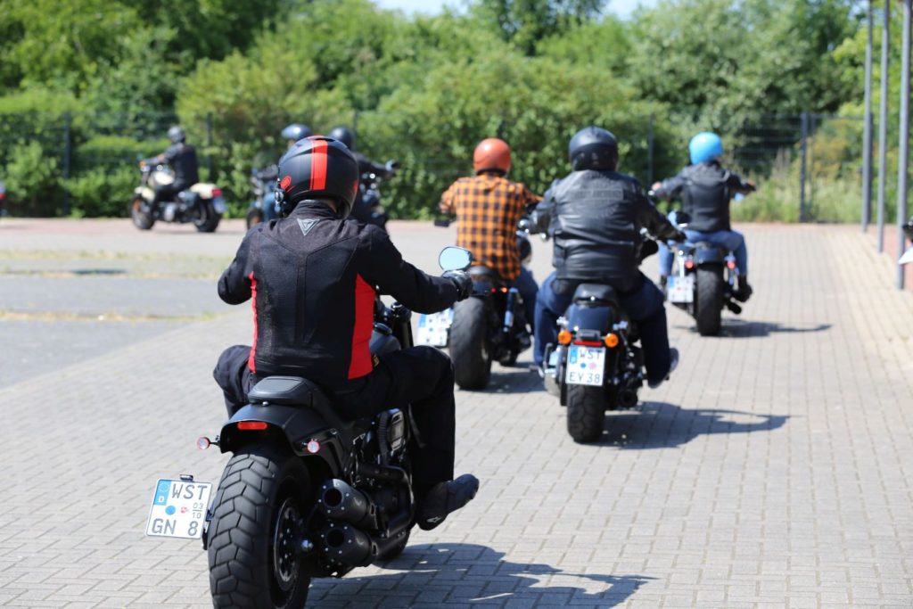 Neukundenausfahrt 2018 - Bikes in Fahrt